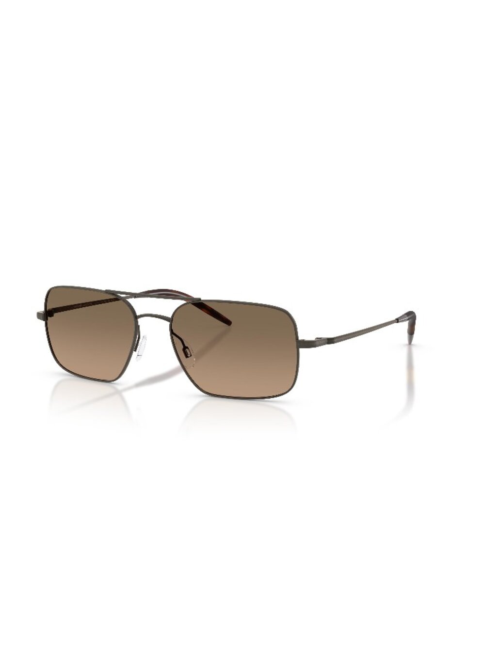 New Oliver Peoples Unisex Sunglasses Multicolor Brown Lens Metal Frame OV1373S